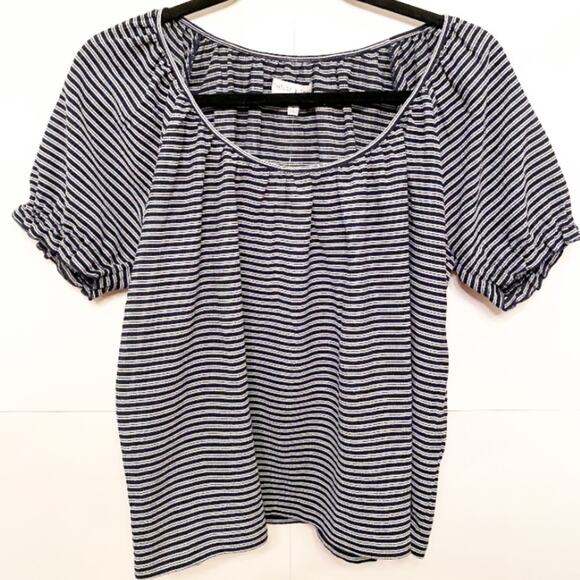 NWT Madewell‎ Textured Peasant Blouse - Picture 5 of 8